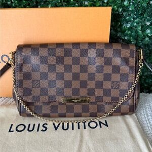 Louis Vuitton Damier Ebene Favorite Crossbody Bag